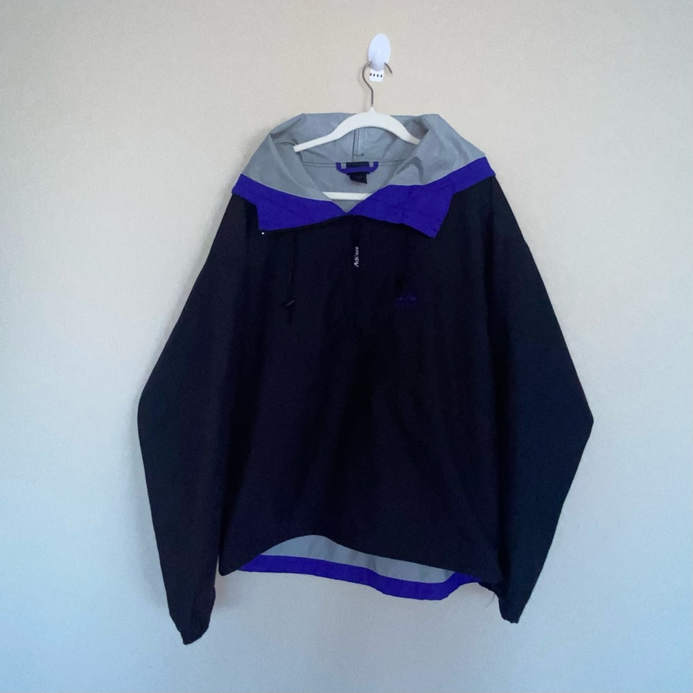 Vintage Marmot hooded windbreaker pullover